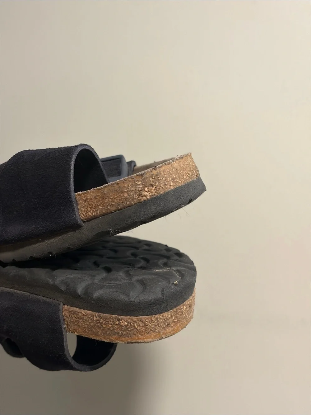 Birkenstock Men’s Arizona Soft Footbed Suede Sandals